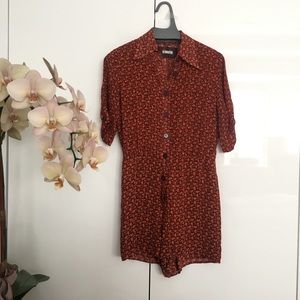 Reformation Gilly Romper Sz 0